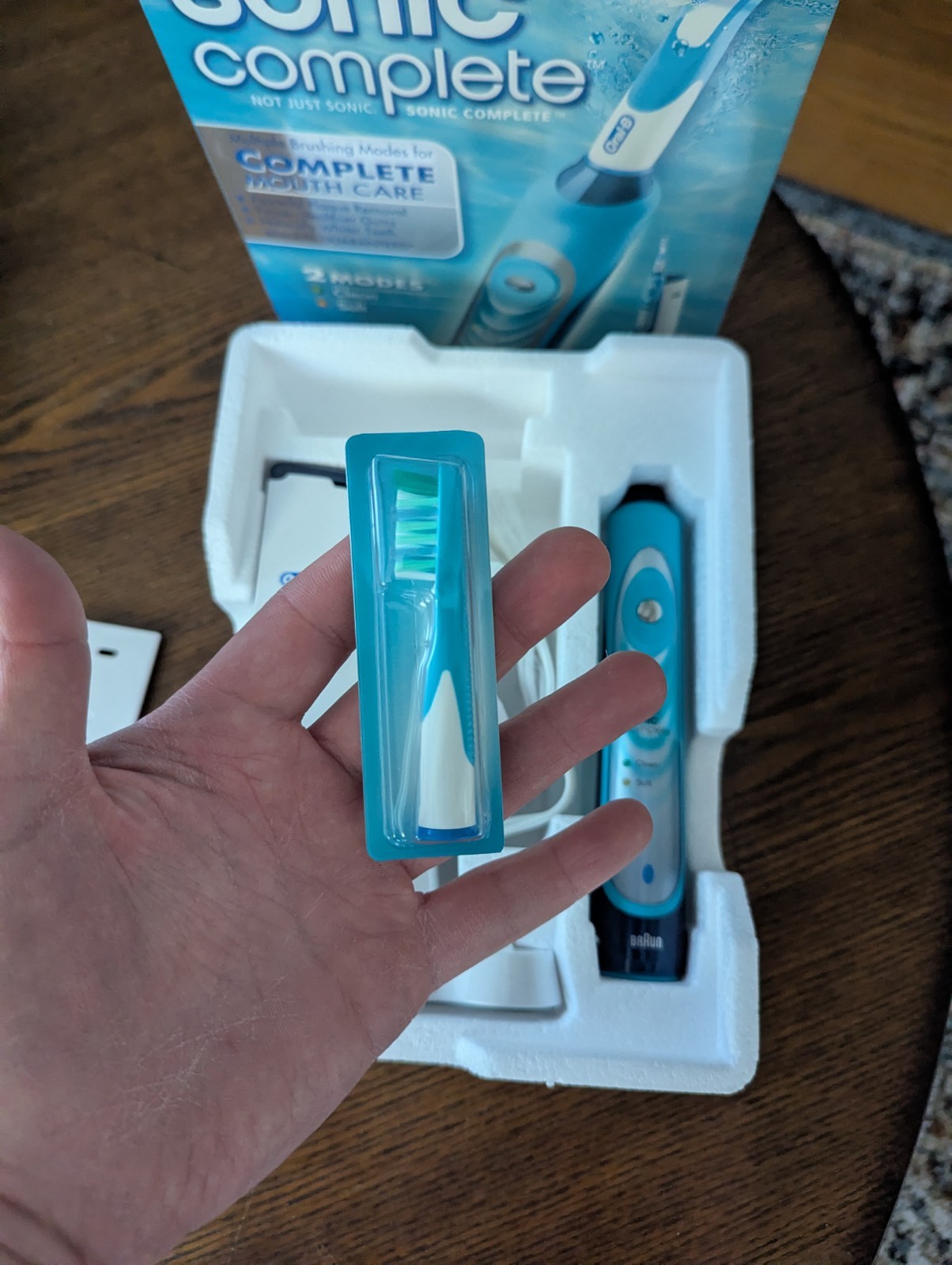 Oral B Sonic Complete Electronic Toothbrush: Model S-200, Braun (Fast Ship)