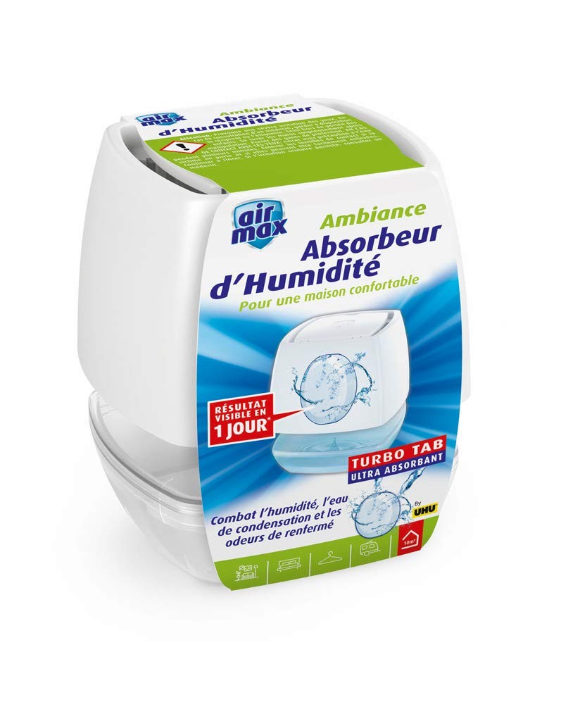 Absorbeur humidité Air Max Ambiance anti-odeur et condensation pour bateau