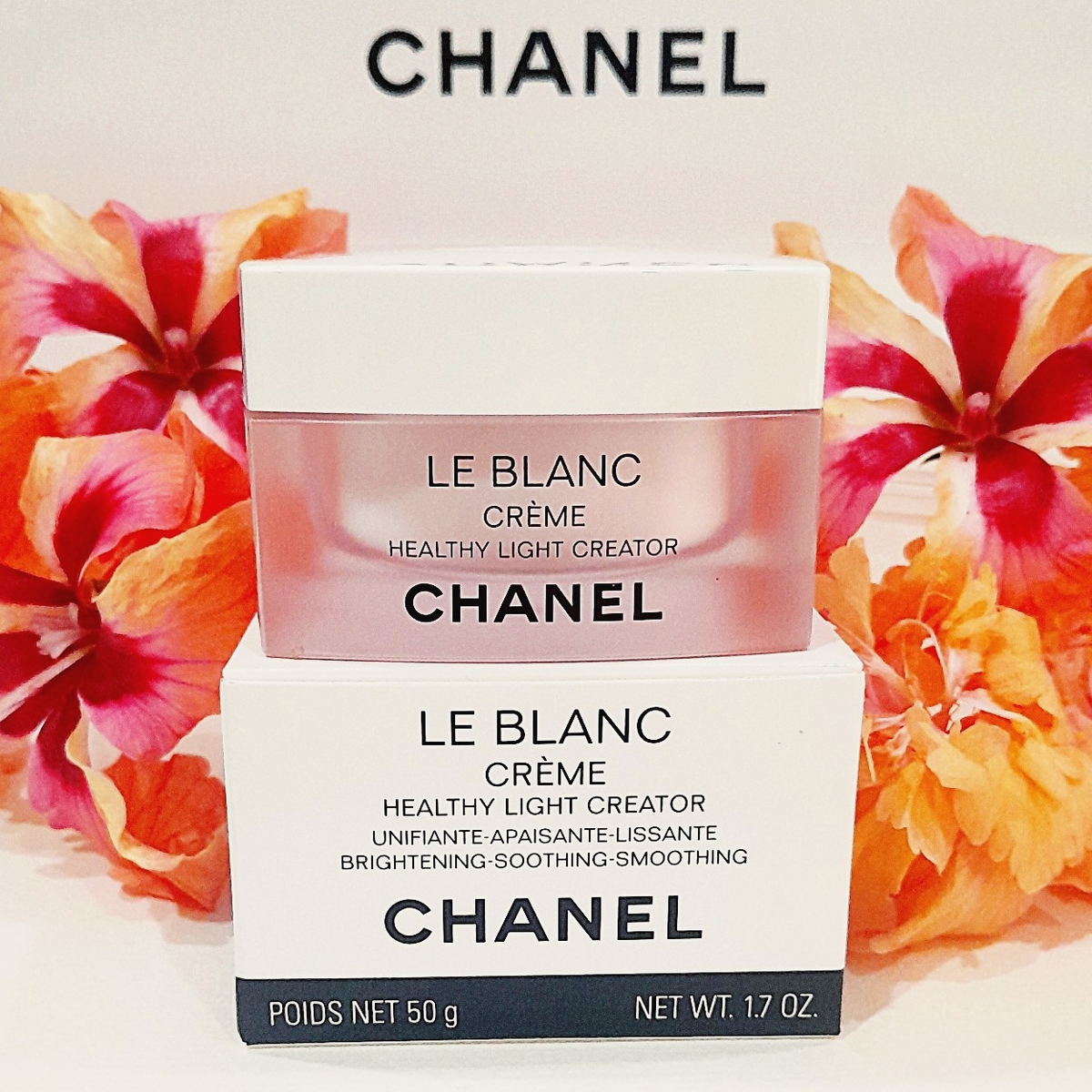 Chanel Le Blanc Creme Healthy Light Creator 50mL/ 1.7oz NIB 100