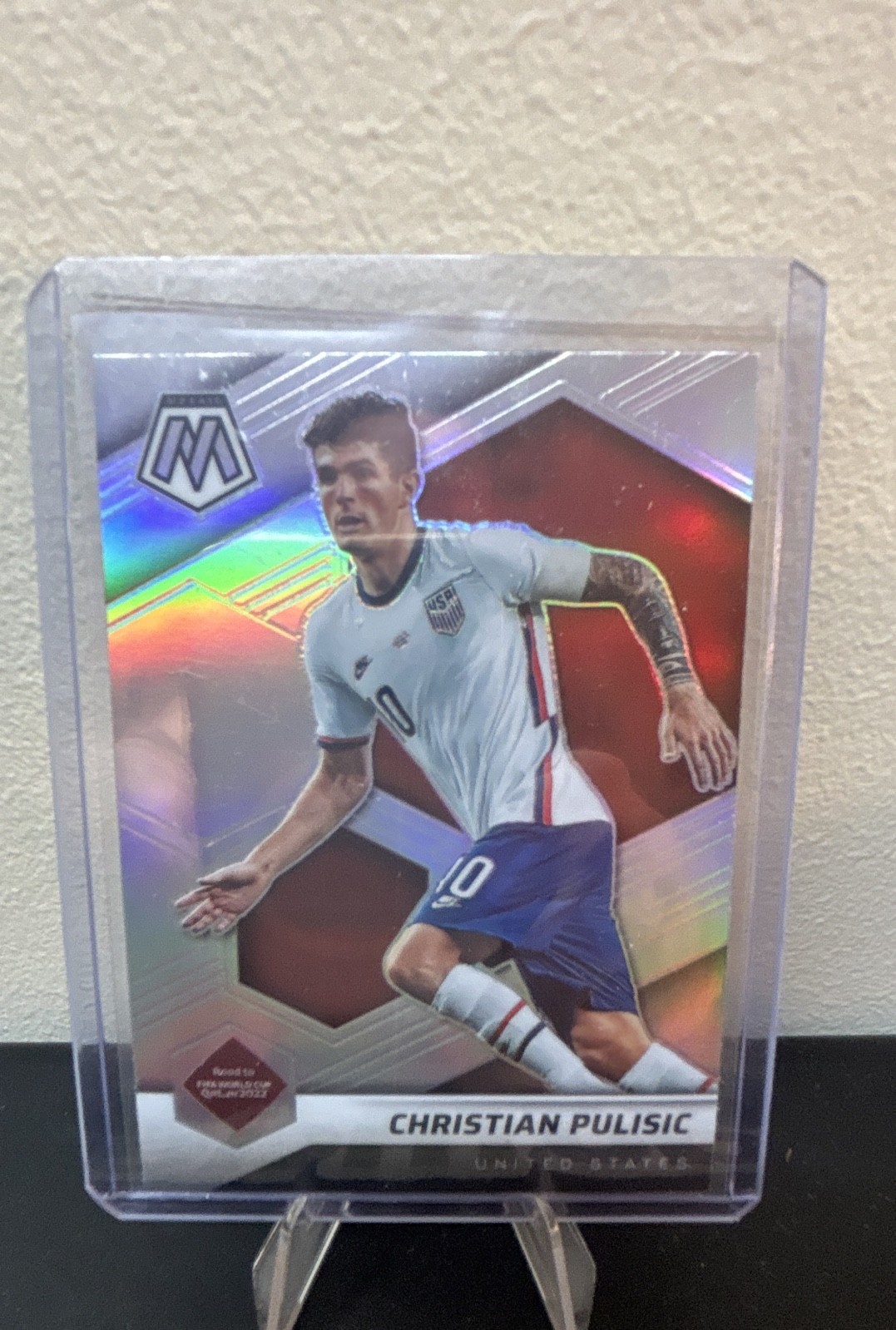 2021-22 Mosaic FIFA Road to World Cup - Christian Pulisic #100 Silver Prizm