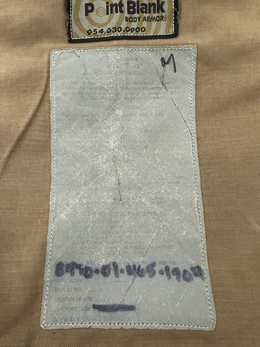 USMC - OTV Interceptor Body Armour Ballistic Vest With fillers - Tan - Medium - Picture 7 of 11