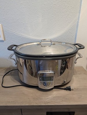 ALL-CLAD 7 Quart Slow Cooker Stainless Steel Crock Pot Series SC01 - Tested