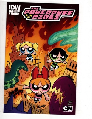 The Powerpuff Girls #7 Comic Book  Variant Cover 2013 IDW Publishing  NM-
