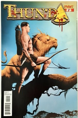 Thun'da #2 (2012) - Dynamite Entertainment Artist Cover Signed by Jae Lee w/COA