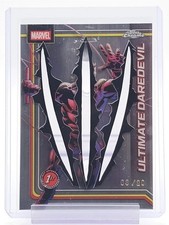 2026 TOPPS CHROME MARVEL ULTIMATE DAREDEVIL 1ST CLAWED VARIATION #183 /20