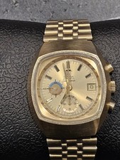 Vintage Omega Seamaster "Jedi" Automatic Swiss Men's Watch Gold Plated Tone