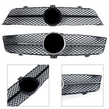 K&uuml;hlergrill Frontgill Chrom Schwarz F&uuml;r Mercedes Benz CLS Class W219 2008-2011
