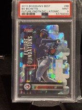 2019 Bowman's Best - Future Foundations Die Cuts Bo Bichette #FF-BB (RC)
