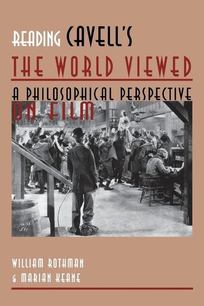 Reading Cavell's The World Viewed A Philosophical Perspective On Film Buch 2000-image