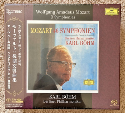 ESOTERIC SACD Mozart Late Symphonies ESSG-90130/2 3CD Hybrid Japan