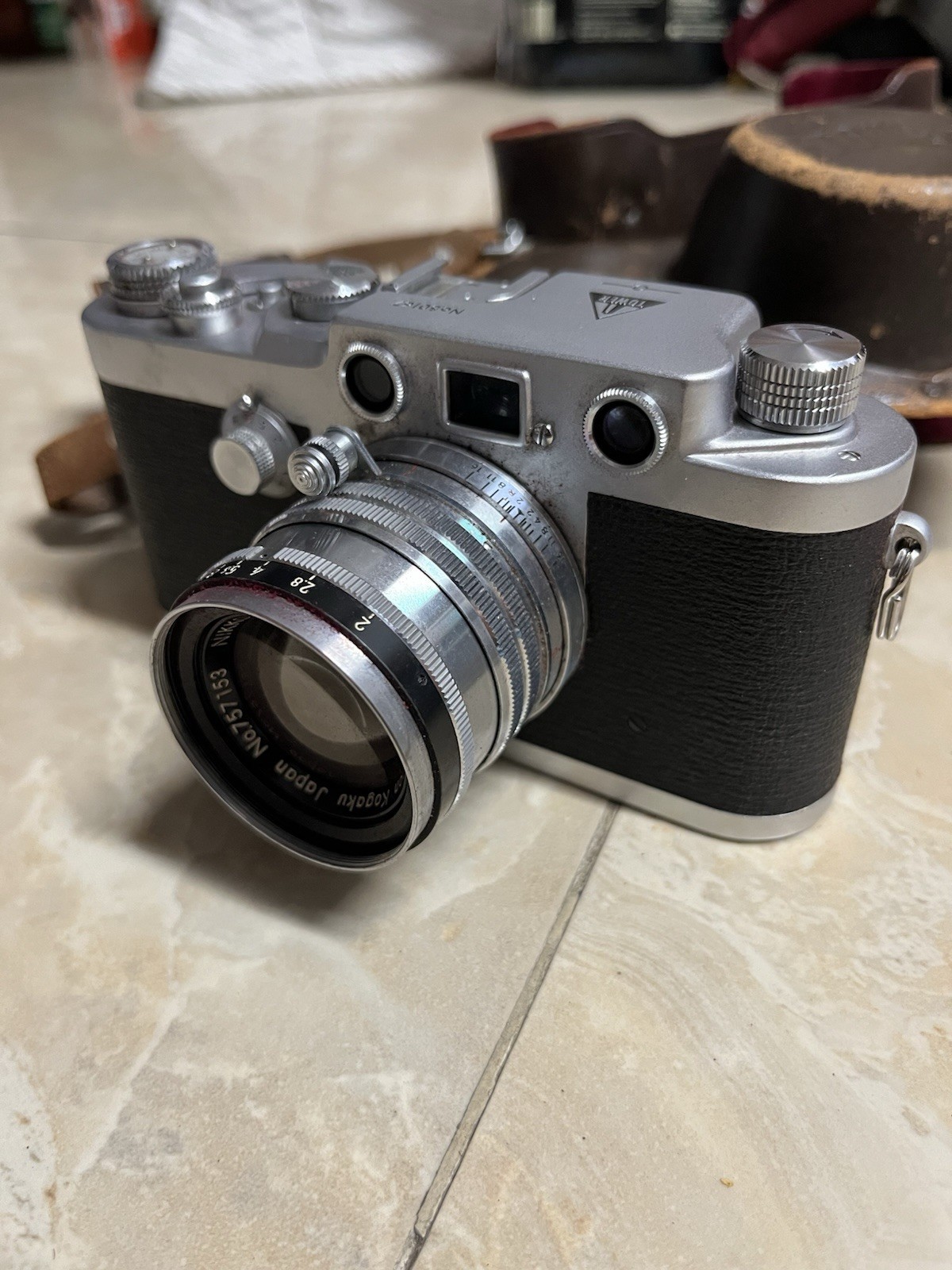Nicca Tower 46 Rangefinder Camera w/Nikkor HC 5cm f2 Lens