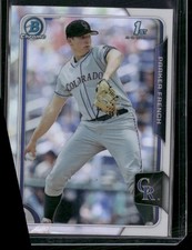 2015 Bowman Draft #19 Parker French Chrome Refractors