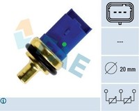 FAE Sensor, KüHlmitteltemperatur 33790 FüR Peugeot CitroËN Fiat