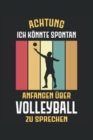 Volleyball Notizbuch FüR Spieler, 120 Seiten, A5, Kariert, Sportartikel