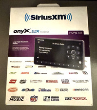 SiriusXM SXEZR1H1 Onyx EZR Satellite Radio with Home Kit - Open Box - Brand New 