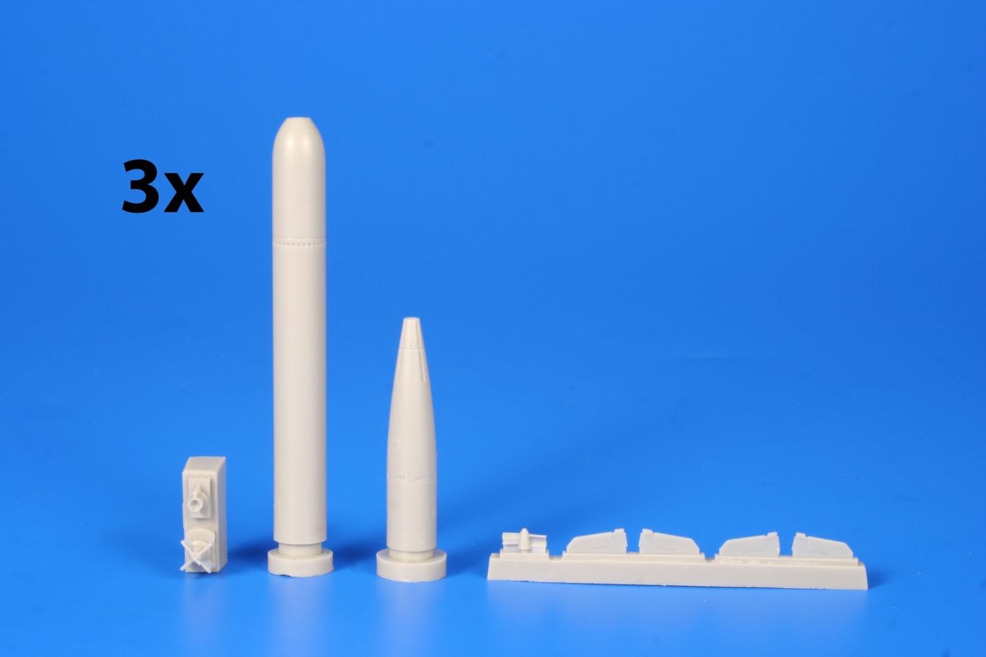 Cmk 129-N72025 - 1:72 WWII German Torpedo Type G7e (3 pcs) - New