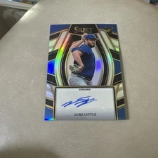 2024 Panini Select  - Prizm Auto LUKE LITTLE #SS-LL -CHICAGO CUBS 🔥🔥 (RC)