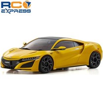 Kyosho-Mr-04 Rwd Mini-Z Readyset W/Honda Nsx 130r Body Indy Yellow Pe-KYO32376Y