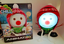 Mr Chill Animated Singing Talking Joking Snowman Christmas Music Holiday Decor