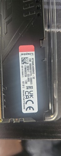 KINGSTON Fury Beast DDR5 32GB 6000MHz MemoryRAM for Desktop PC Enthusiast Gaming - Zdjęcie 2 z 3