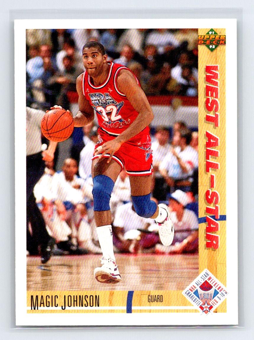 1991-92 Upper Deck #57b Magic Johnson