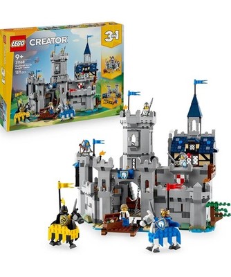 LEGO Creator 3 in 1 Mittelalterliche Ritterburg - 31168 Verwandelbar. LESEN