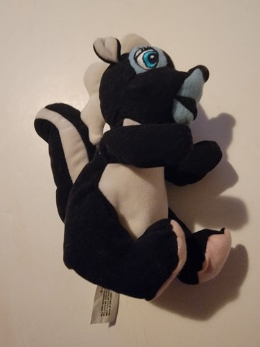 Disney Bambi Flower the Skunk Bean Bag Plush Stuffed Toy