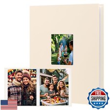 11x14 Photo Album Holds 64 Photos Linen Cover Art Portfolio 11x14 Photo Album