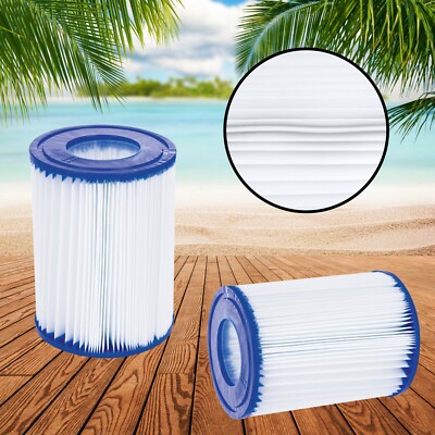 Bestway Filterkartuschen Größe II Pool Kartuschen Filter 6 x 2er-Set 58094