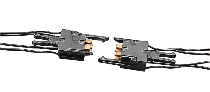 Roco H0 40345 - Elektrische Kupplung, 4-polig  (2 Stück in OVP)   Neuware