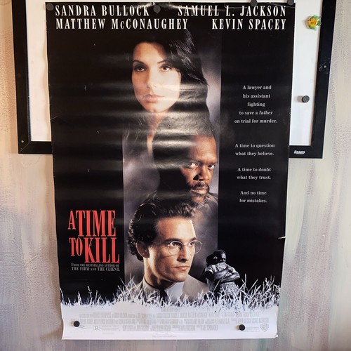 A TIME TO KILL Original One Sheet Movie Poster - 1996