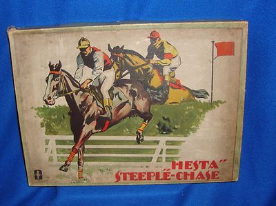 Vintage Original Hesta Steeple Chase Game 