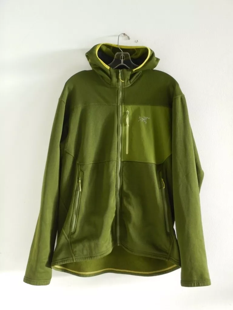 Arc'teryx Green Fortrez Hoody Fleece Jacket Size Large | eBay