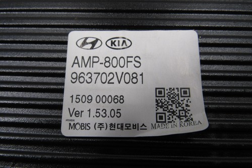 13-17 HYUNDAI VELOSTER VELOSTER TURBO Audio Amplifier AMP OEM 963702V081 - Picture 6 of 8