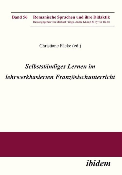 Thumbnail - Selbstständiges Lernen Lehrwerkbasierten Französischunterricht |