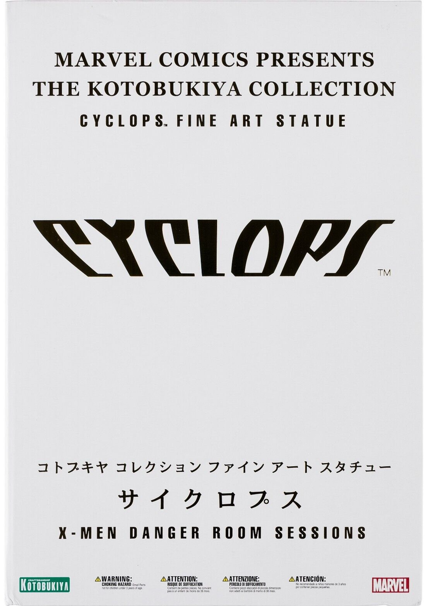 NEW!! KOTOBUKIYA DANGER ROOM Sessions CYCLOPS LE Fine Art STATUE