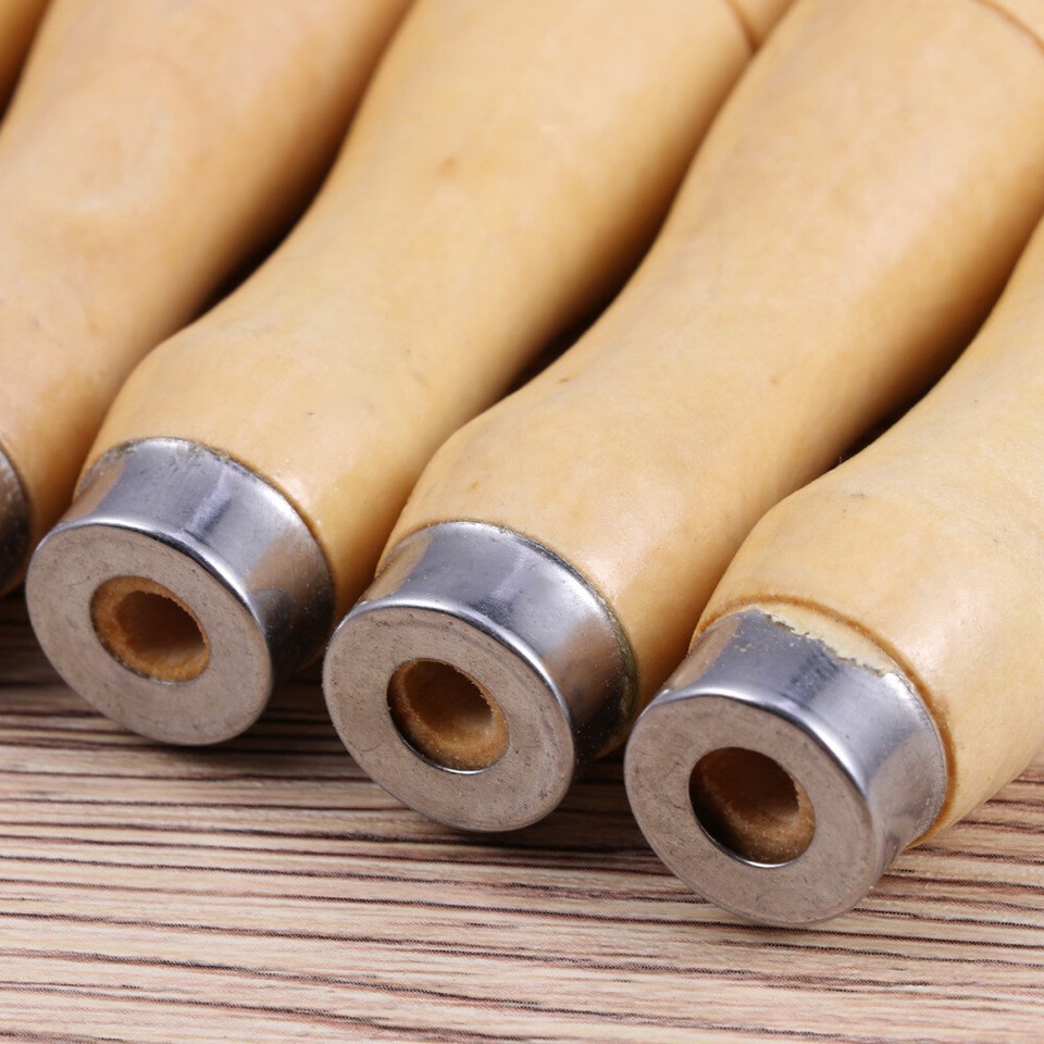 5pcs Screwon Wood File Handle Wood Handle Wood Rasp Metal File eBay