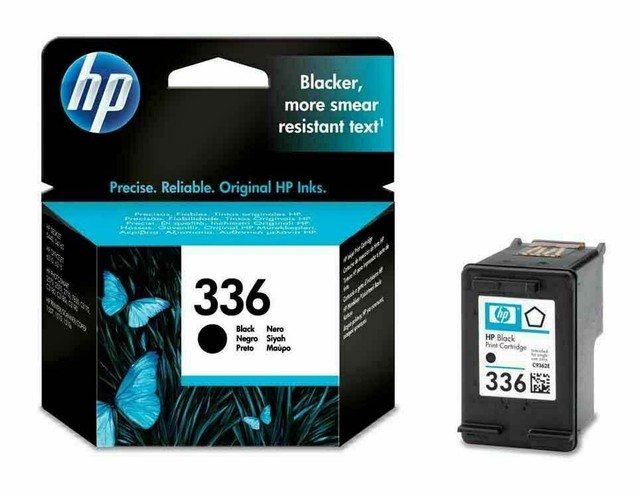 Genuine HP No 336 Black Ink Cartridge C9362ee D4160 for sale online | eBay