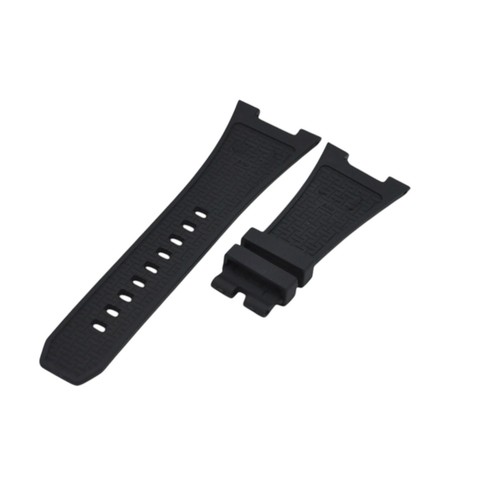 Correa de reloj de goma negra 31 mm para IWC Big Ingenieur - Imagen 2 de 6