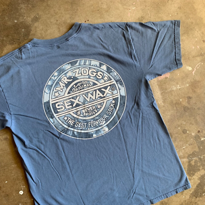 1990s VINTAGE 90s MR. ZOGS SEX WAX SURF WAX T-SHIRT MEN SZ L