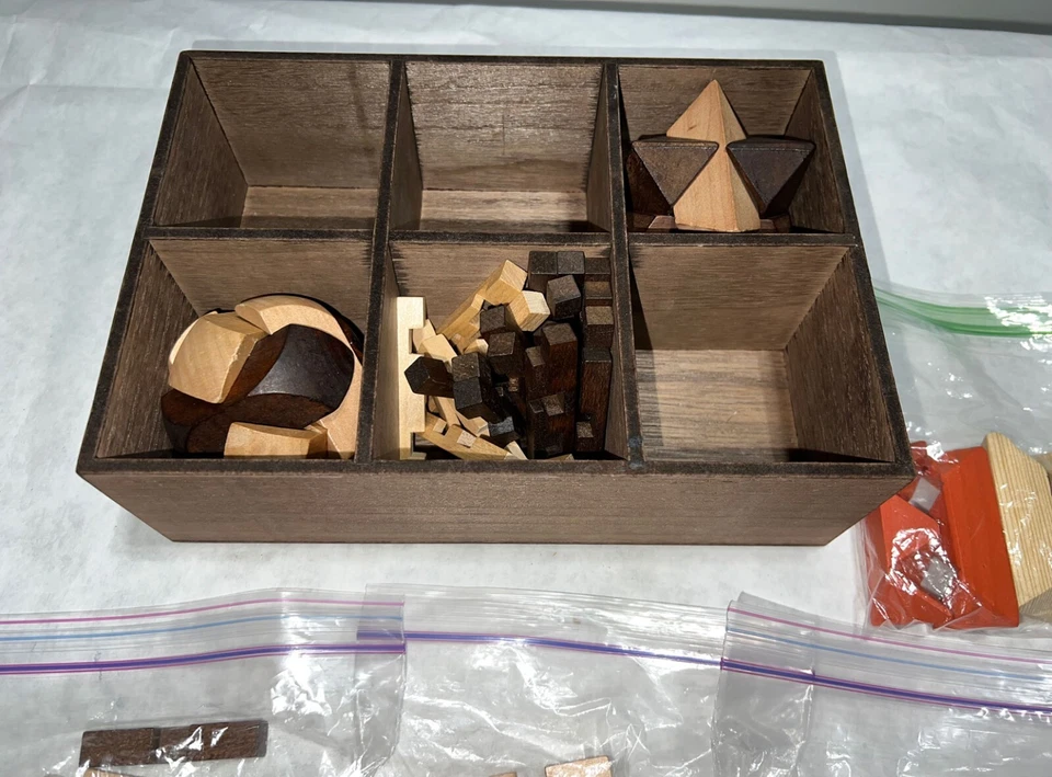 Thinking Puzzles 8 Premium головоломка тизер 100% качество дерева - Изображение 3 из 4