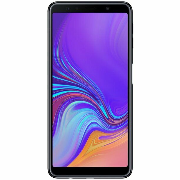 Samsung Galaxy A7 (2018) - 64GB - Black (Unlocked) (Dual SIM) for 