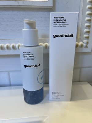 No-Rinse Cleanser Goodhabit Rescue Me Clean Scene Micellar Gel Cleanser 5 fl oz