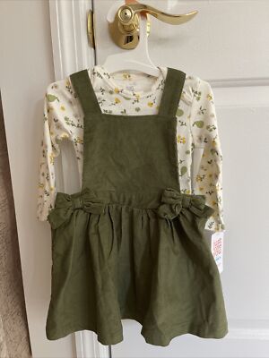 Carter s Baby Girls New 12M Body Skirt 2 Piece Outfit Set