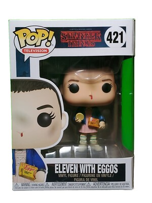 Funko Pop! Vinyl: Stranger Things - Eleven with Eggos #421