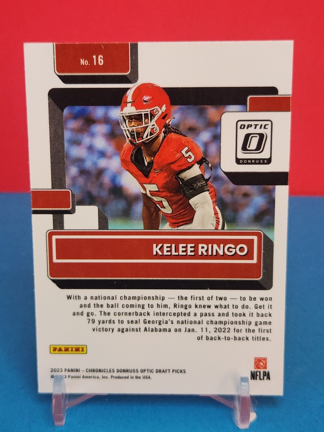 2023 Chronicles Draft Picks - Donruss Optic Rated Rookie #16 Kelee ...