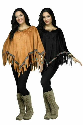 Disfraces de nativos americanos Fun World Gamuza para Mujeres