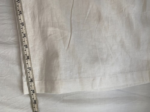 Vero Moda Pants Womens Large White Zip Button Wide Leg Cropped Flowy Comfy - Picture 14 of 15