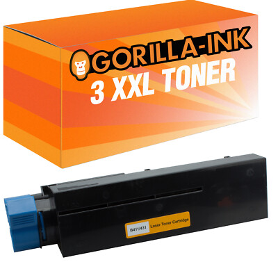 3 Toner XXL PlatinumSerie für OKI B431 B431DN B431D B 431 DN B 431 D