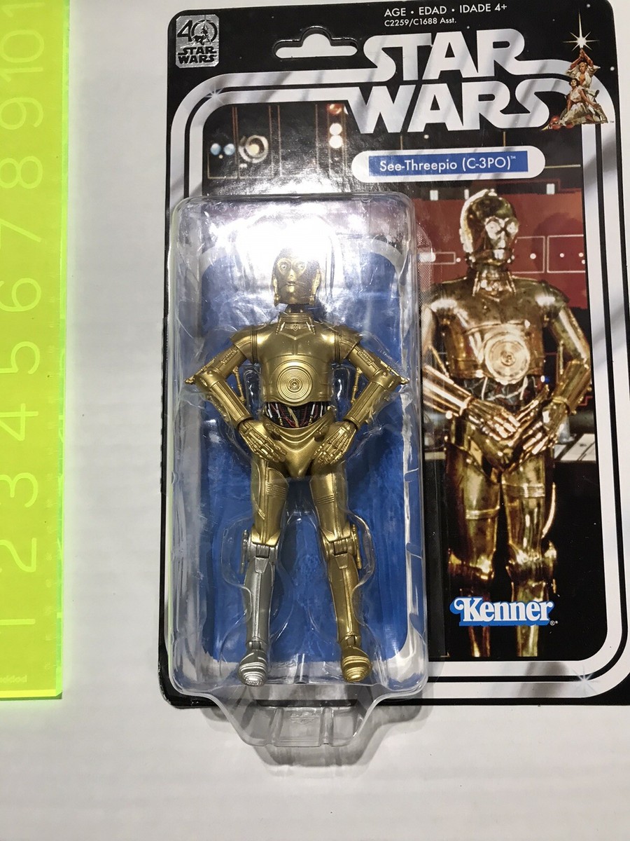 STAR WARS BLACK SERIES 40TH ANNIVERSARY 6 INCH SEE-THREEPIO (C-3PO